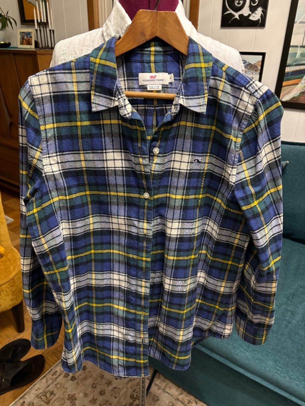 Women’s VINEYARD VINES Plaid Flannel Shirt
